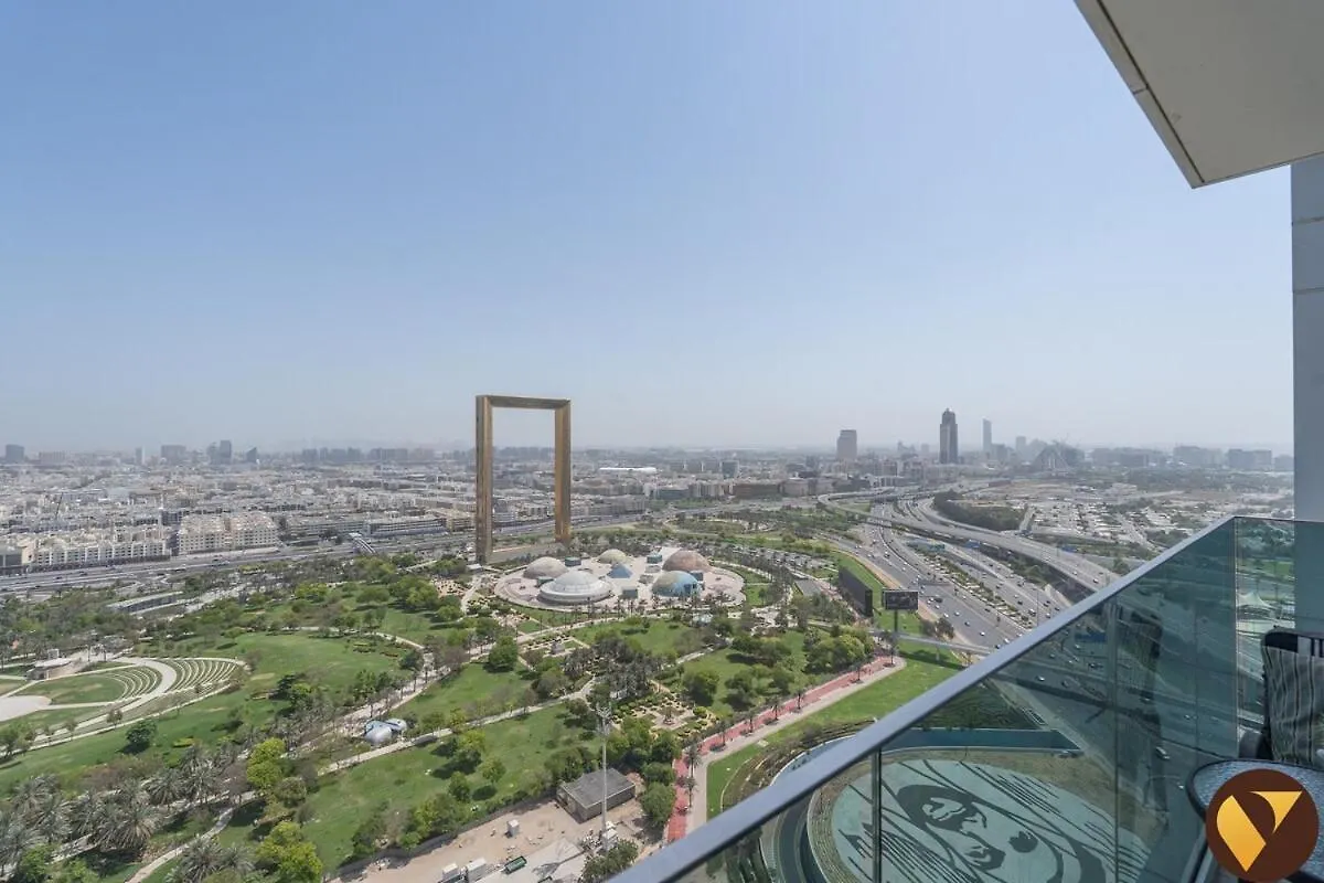 Apartamento Vogue Stunning Dubai Frame And Park Views, 30Th Floor With Balcony, Walkable To Metro 0*,  Emiratos Árabes Unidos