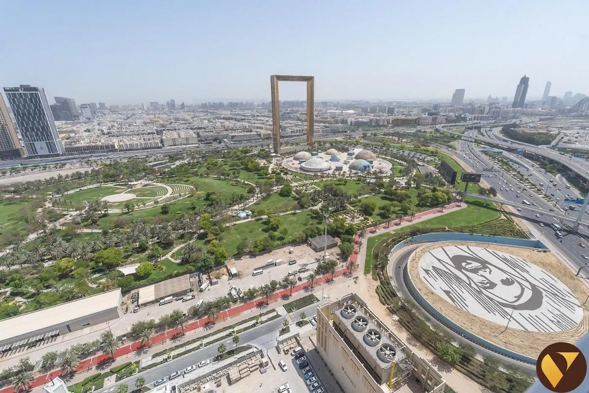Vogue Stunning Dubai Frame And Park Views, 30Th Floor With Balcony, Walkable To Metro Apartment
